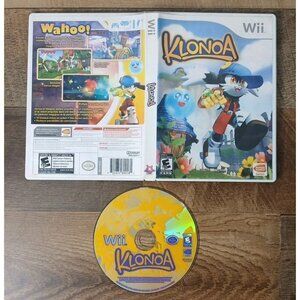 Klonoa (Nintendo Wii, 2009) No Manual - Tested